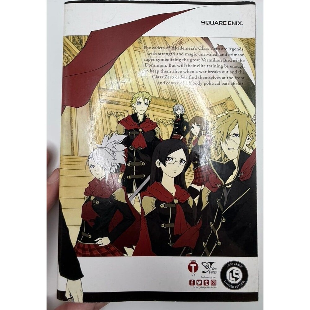 Final Fantasy Type-0 Manga Volume 1 (Loot Crate Variant Exclusive) Yen Press